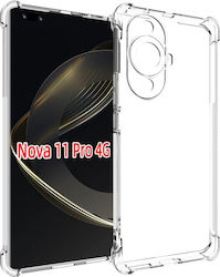 Coperta din spate Silicon Transparent (Huawei Nova 11 Pro)