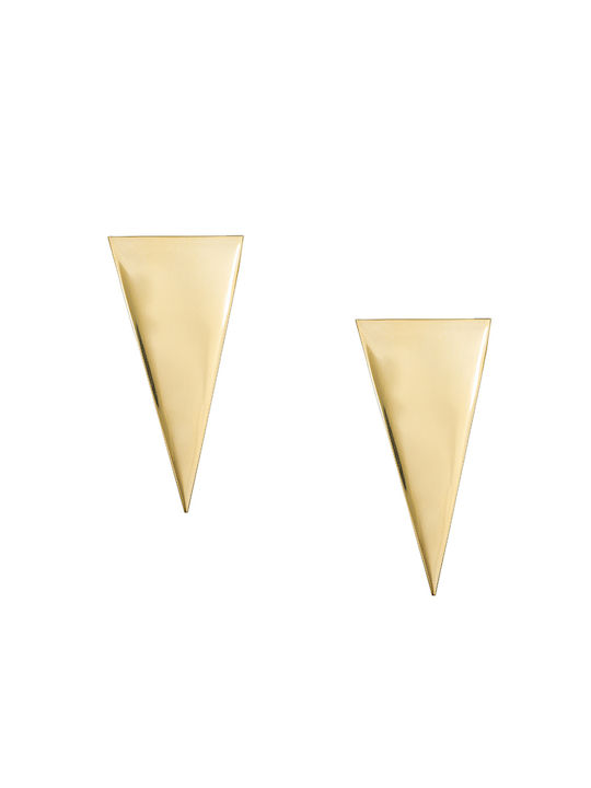 Earrings made of Silver Gold Plated