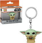 Funko Pocket Pop! Keychain Movies: Star Wars - The Child With Cup (star Wars: The Mandalorian)