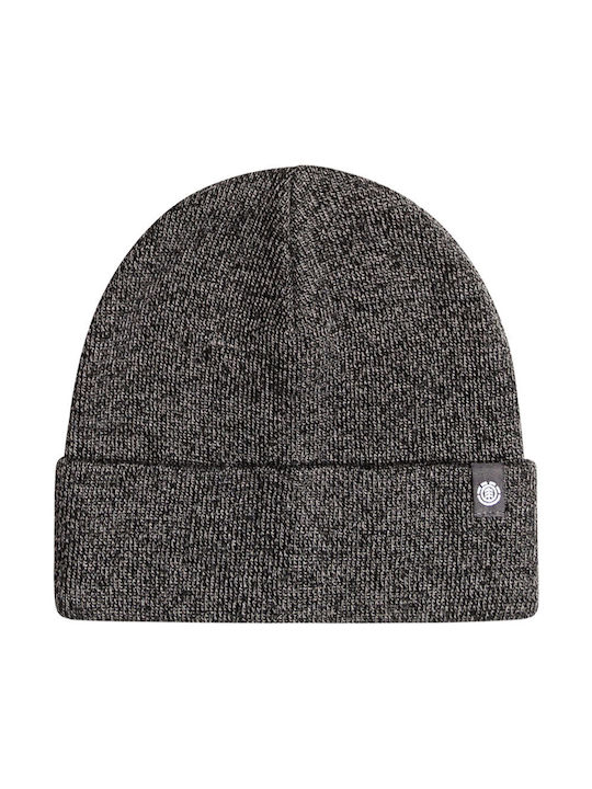 Element Beanie Unisex Σκούφος Πλεκτός σε Μαύρο χρώμα