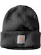 Beanie Beanie with Rib Knit in Black color