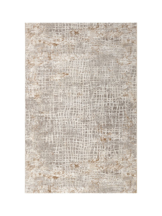 Ns Carpets Galaxy 177 Rug Rectangular Cream Gold