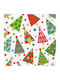 Caspari Set of Christmas Napkins L16.5xW16.5cm. 20pcs