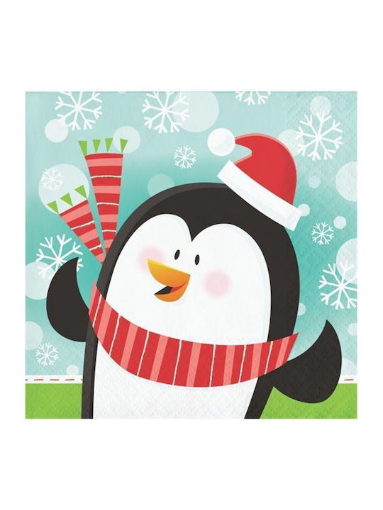 Creative Converting Комплект Коледни Салфетки Д12.5xШ12.5см. 16бр