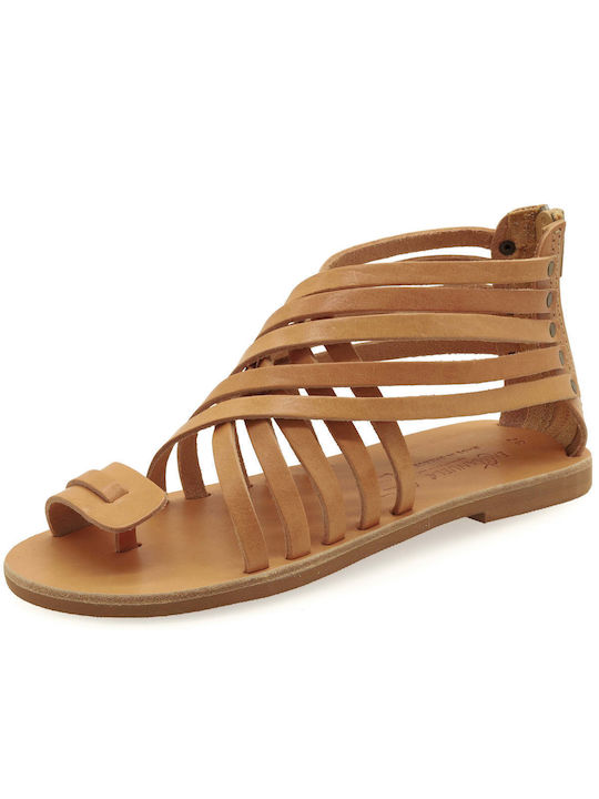 Δερμάτινα Γυναικεία Σανδάλια Ταμπά