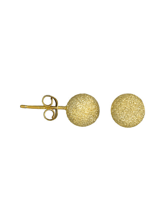 Earrings made of Silver Gold Plated