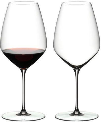 Riedel Σετ Ποτήρια Κόκκινου Κρασιού Κολωνάτα Γυάλινα 2τμχ
