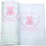 Christening Oilcloths Set White