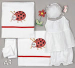 Christening Oilcloths Set White