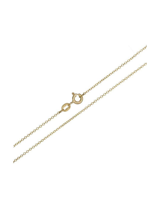 Damen Goldene Kette Nacken 14K