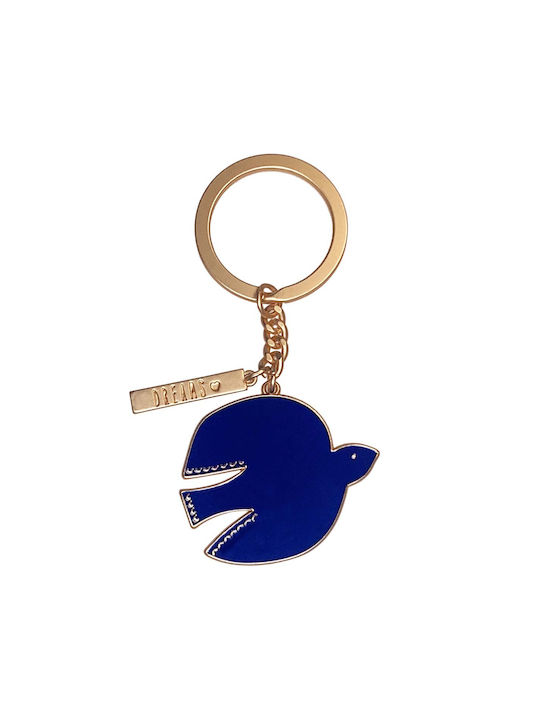 Raeder Keychain Bird Metallic White