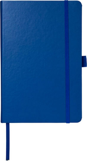 VNC Carnet A5 cu Elastic și Suport pentru Stilou Albastru
