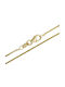 Goldene Kette Nacken 14K