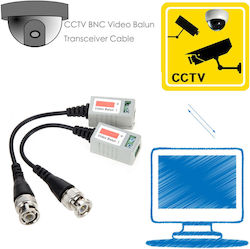 Bnc Video Balun Συστημάτων CCTV 104906