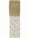 LiebeQueen Christmas Ribbon Beige 900x6.7cm 1pc