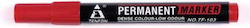 Tenfon Permanent Marker 3mm Blue