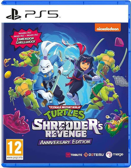 Teenage Mutant Ninja Turtles: Shredder's Revenge Anniversary Edition PS5 Game