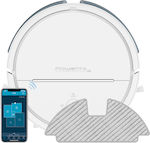 Rowenta Robot Vacuum Cleaner for Sweeping & Mopping with Mapping and Wi-Fi White