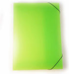 Clipboard Accordion for Paper A4 Green 1pcs