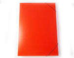 Clipboard Accordion for Paper A4 Orange 1pcs