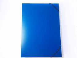 Clipboard Accordion for Paper A4 Blue 1pcs