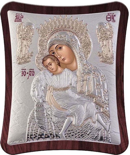 Slevori Εικόνα Axion Esti Silver 21x25см.