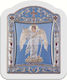 Slevori Εικόνα Schutzengel Metall 14.3x18.2cm