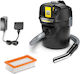 Karcher Ad 2 Ash Vacuum 230W with 14lt Waste Container