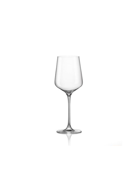 Rona Set de Pahare pentru Vin Roșu din Sticlă Fără Colțuri 650ml 4buc