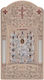 Slevori Image Jesus Christ Silver 8.4x16cm