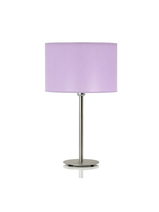 Veis Metal Table Lamp for Socket E27 with Lilac...