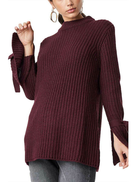 Rut Bluze Damă Mânecă Lungă Burgundy