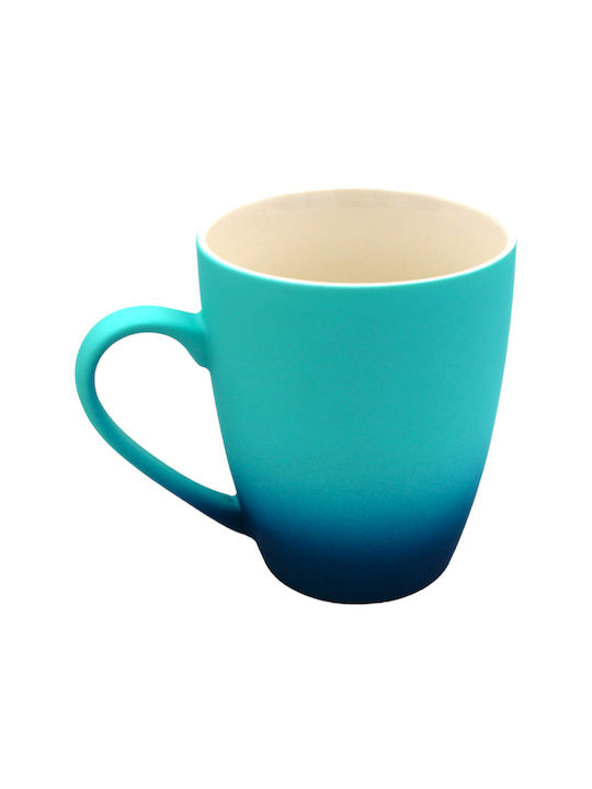 Tasse Keramik Blau 1Stück