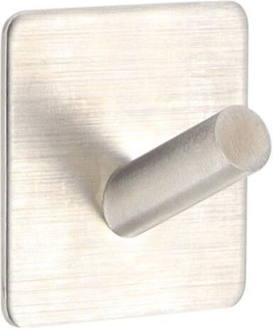 Cârlig de Baie Simplu ​3x2.5cm Inox Argintiu