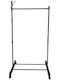 TnS Cuier de podea Neagră 74.5x42x152cm