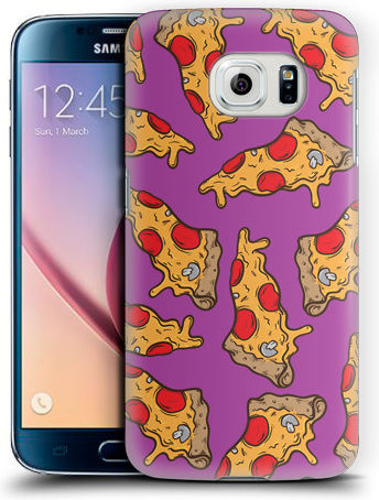 Zagg Pizza Back Cover Silicon Transparent (Galaxy S6)