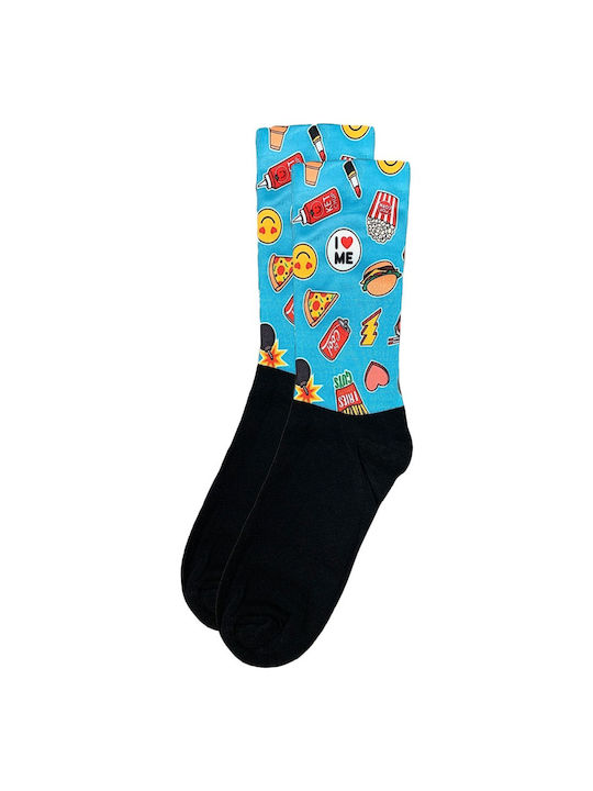 Trendy Printed Women's Socks Multicolour