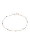Handgefertigt Damen Armband aus Gold 9K