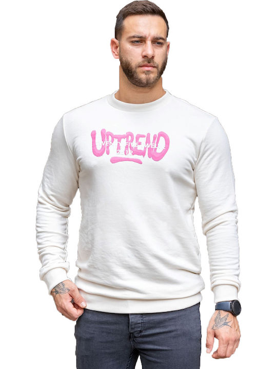 Huxley & Grace Men's Sweatshirt Ecru