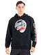 Sweatshirt with Hood Black.