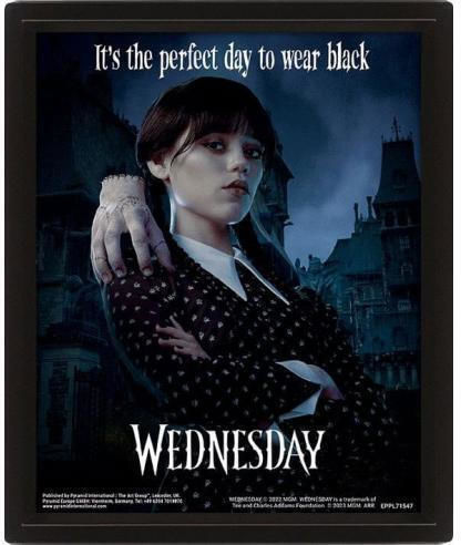 Perfect Kids Poster Wednesday 20x26cm
