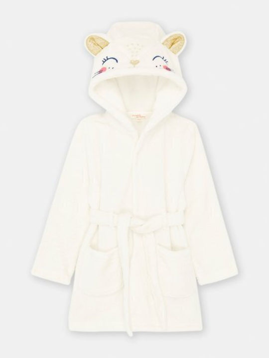 Dpam Kids Robe Winter white