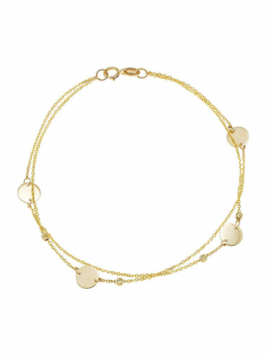 Kritsimis Damen Armband aus Gold 14K