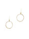 Irene Earrings Hoops Gold Plated