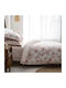 Vesta Home Set Huse Pentru Pilote Bumbac Satinat 230x240cm Superdublu Cu 2 Fețe De Pernă Rebecca Poz