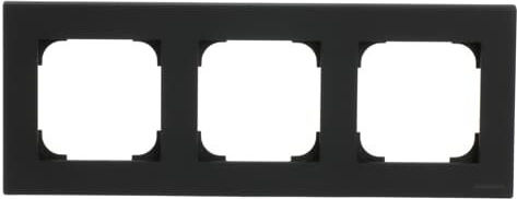 Abb Ramă Comutator 3 Locuri Culoare Neagră 718926