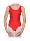 Dance & Football Kids Dance Bodysuit Red