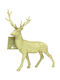 Talking Tables Christmas Figure Reindeer Gold