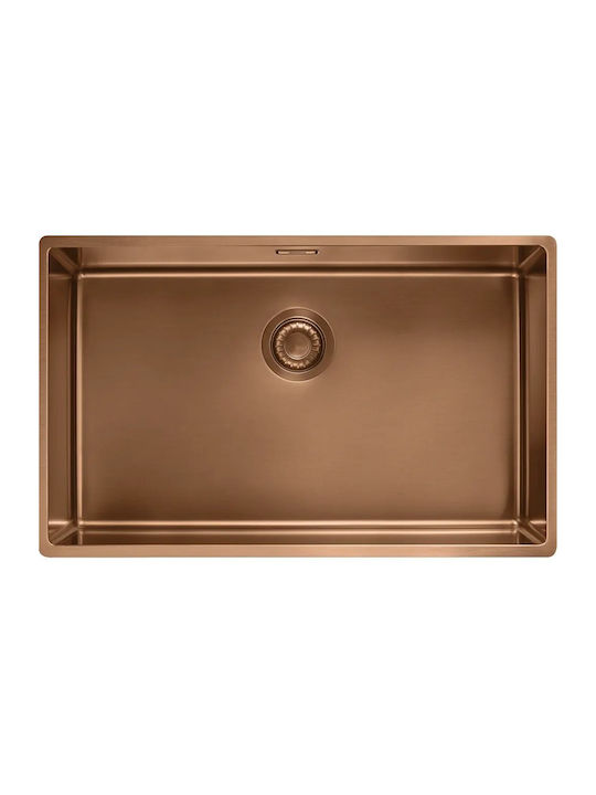 Franke Mythos Drop-In Chiuvetă Inox L72xW45cm Bronz