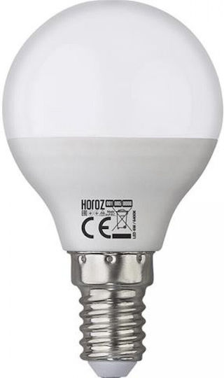Horoz Electric LED крушка 8W за фасунга E14 и форма G45 Топло бяло